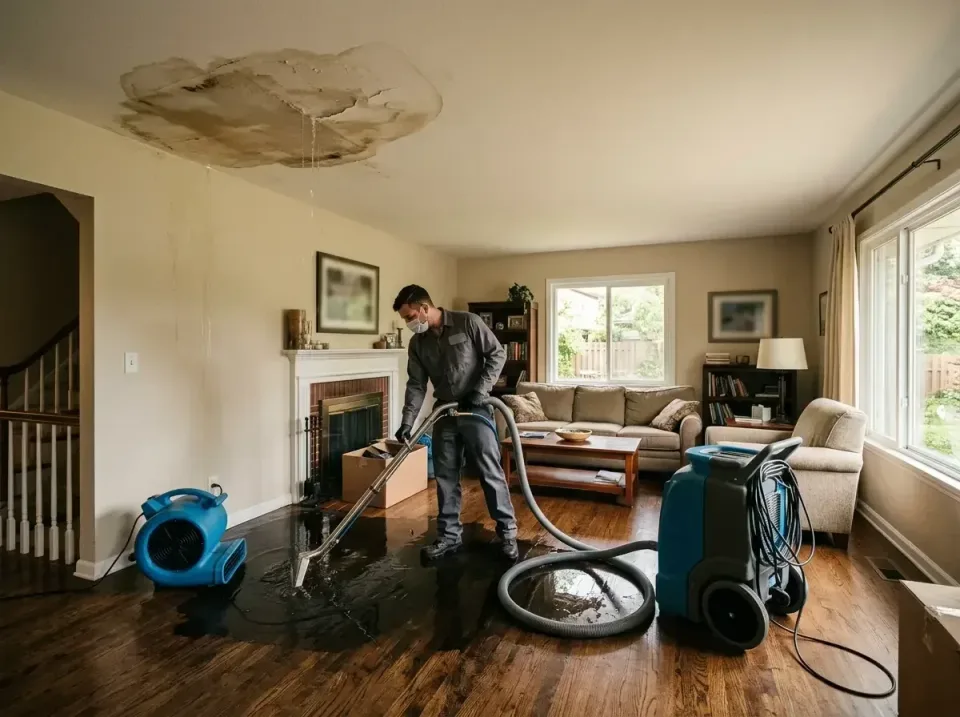 attic-pipe-burst-ceiling-drip-008 — frequently asked questions, Water Damage Restoration & Carpet Care in McAdoo, PA